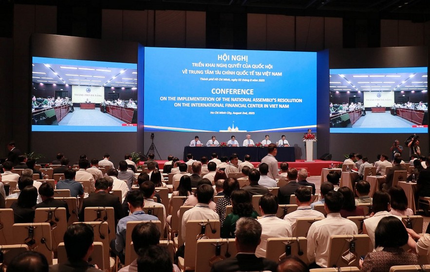 Thủ tướng Phạm Minh Chính chủ trì hội nghị triển khai Nghị quyết về Trung tâm tài chính quốc tế tại TP.HCM