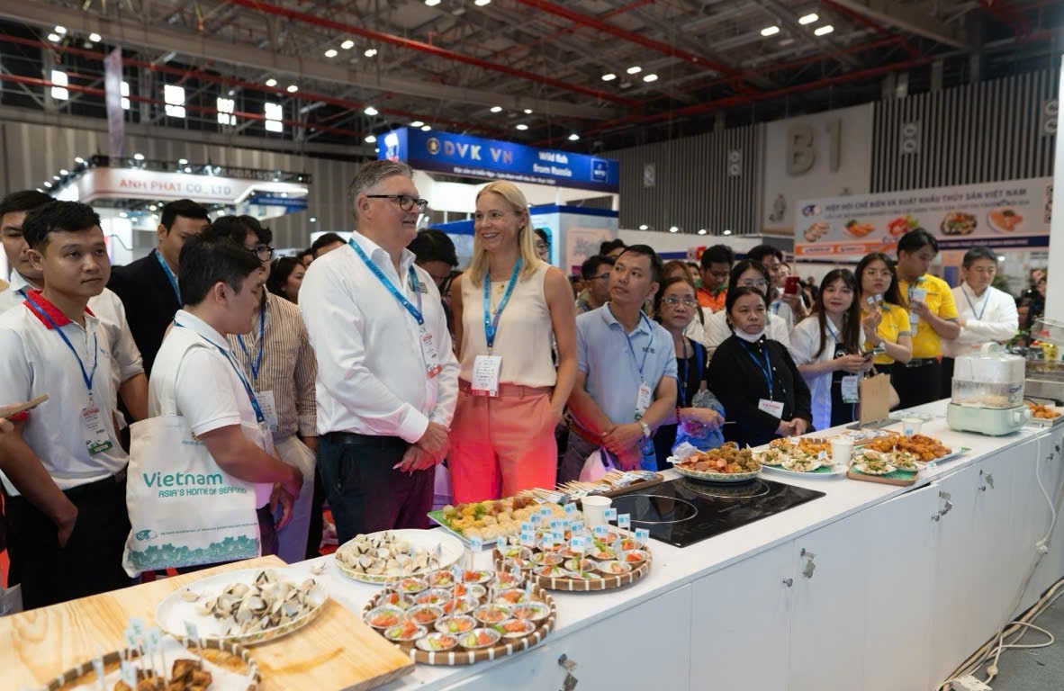Thúc đẩy xuất khẩu và chinh phục thị trường nội địa qua triển lãm thủy sản VIETFISH 2025