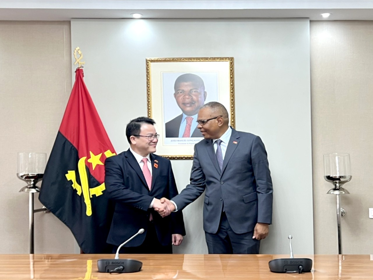 Việt Nam và Angola thúc đẩy sớm ký kết Hiệp định Khuyến khích và Bảo hộ đầu tư