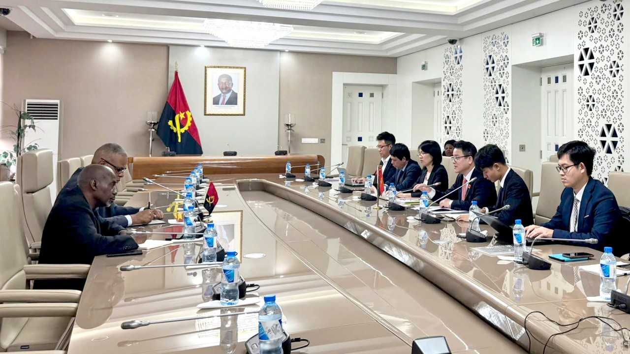 Việt Nam và Angola thúc đẩy sớm ký kết Hiệp định Khuyến khích và Bảo hộ đầu tư