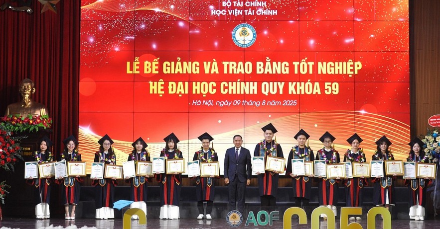 Học viện Tài chính trao bằng tốt nghiệp cho hơn 3.700 tân cử nhân khóa 59