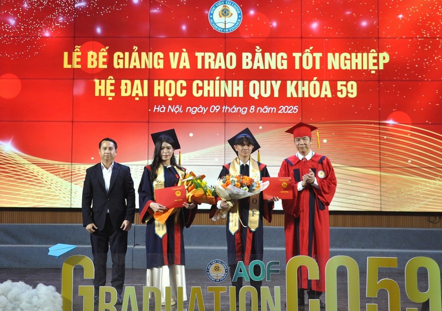 Học viện Tài chính trao bằng tốt nghiệp cho hơn 3.700 tân cử nhân khóa 59