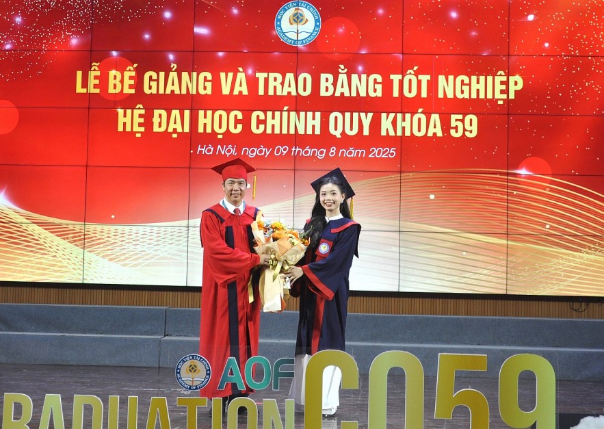 Học viện Tài chính trao bằng tốt nghiệp cho hơn 3.700 tân cử nhân khóa 59