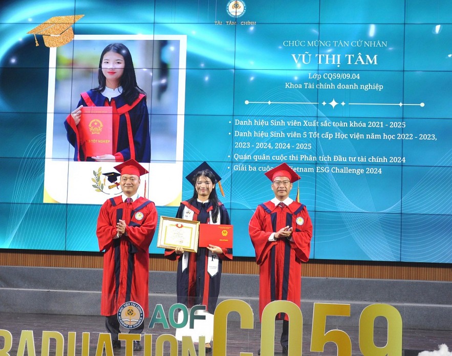 Học viện Tài chính trao bằng tốt nghiệp cho hơn 3.700 tân cử nhân khóa 59