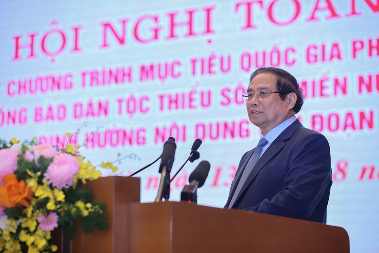 Thủ tướng chủ trì Hội nghị tổng kết Chương trình mục tiêu quốc gia phát triển kinh tế - xã hội vùng đồng bào dân tộc thiểu số và miền núi- Ảnh 2.