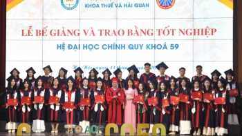 Học viện Tài chính: Hơn 72% sinh viên Khoa Thuế và Hải quan khóa 59 tốt nghiệp loại Giỏi và Xuất sắc