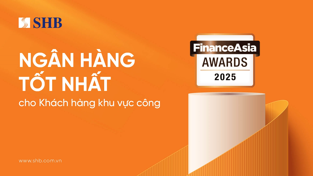 SHB khẳng định vị thế với loạt giải thưởng uy tín