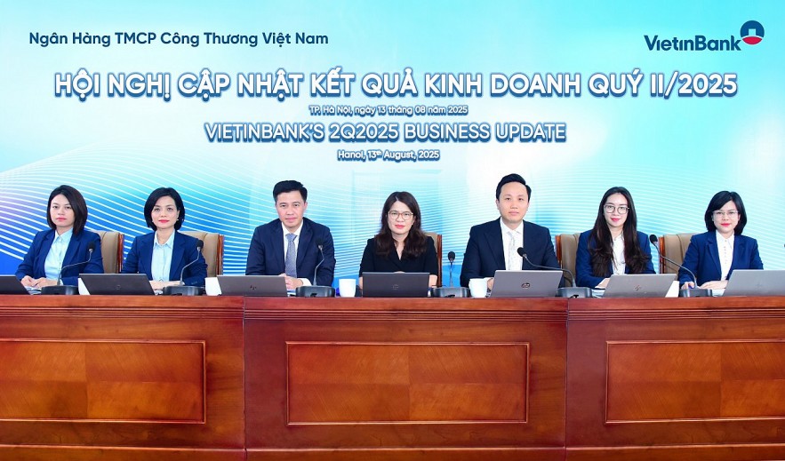 VietinBank, quý 2 tăng trưởng vượt trội, chuyển đổi số toàn diện hoạt động