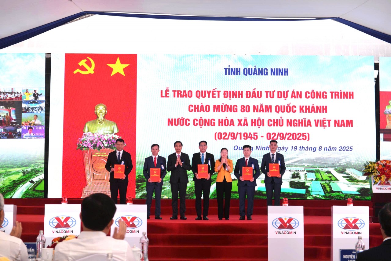 Quảng Ninh khởi công dự án khai thác hầm lò phần mở rộng mỏ Hà Ráng