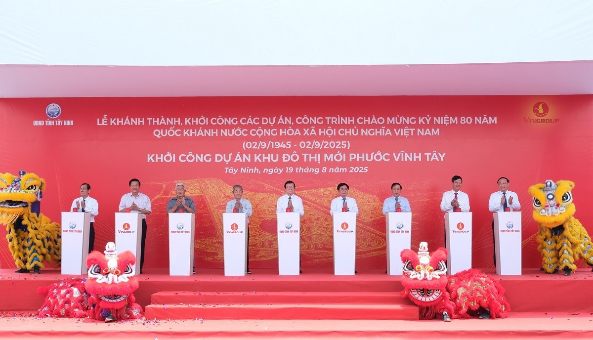 Vingroup đồng loạt khánh thành, khởi công 6 công trình trọng điểm chào mừng 80 năm Quốc khánh