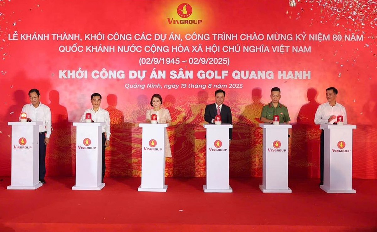Vingroup đồng loạt khánh thành, khởi công 6 công trình trọng điểm chào mừng 80 năm Quốc khánh