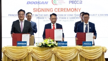 PECC2 Ký kết thỏa thuận nguyên tắc thực hiện dự án Nhà máy điện LNG Công Thanh 4.500MW