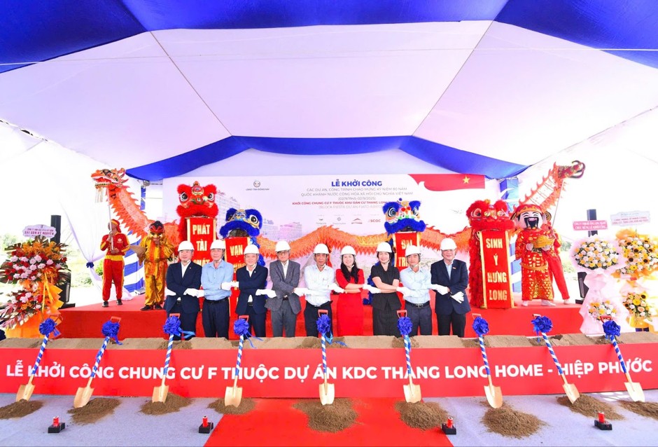 Khởi công Block Fiesta FIATO AIRPORT CITY chào mừng 80 năm Quốc khánh