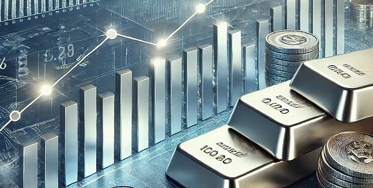 Ngày 25/8: Giá bạc giữ vững đà tăng