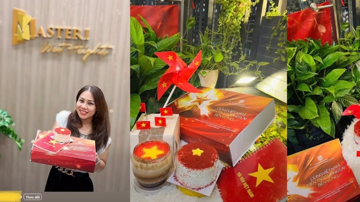 Cư dân Masterise Homes nhận quà “yêu nước”, tự hào chung tay “phủ đỏ” Việt Nam
