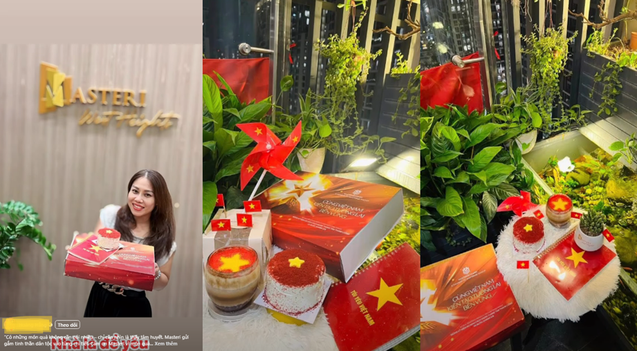 Cư dân Masterise Homes nhận quà “yêu nước”, tự hào chung tay “phủ đỏ” Việt Nam
