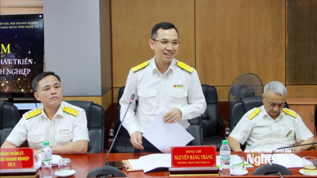 Thuế tỉnh Nghệ An cam kết luôn đồng hành, hỗ trợ doanh nghiệp và người nộp thuế
