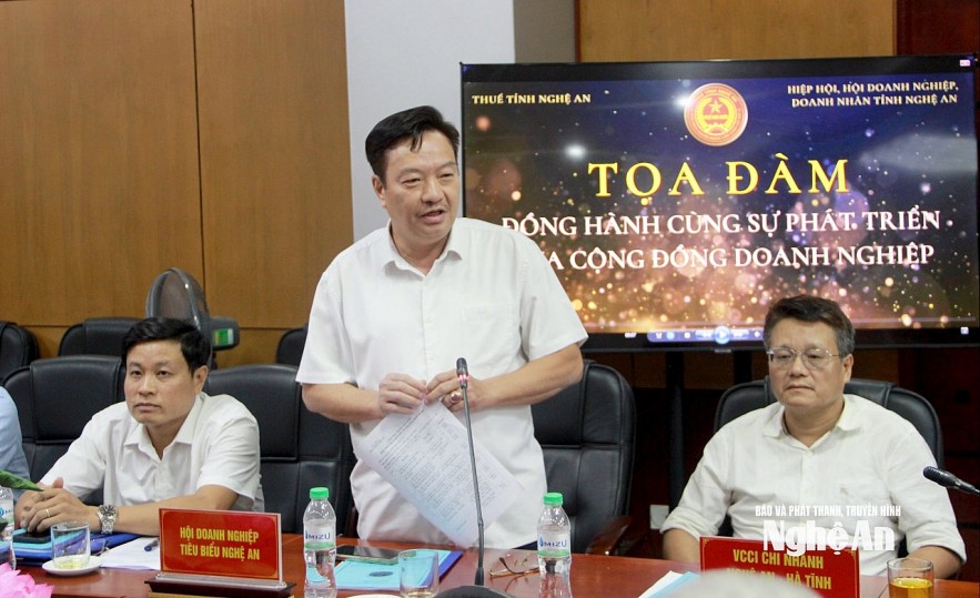 Thuế tỉnh Nghệ An cam kết luôn đồng hành, hỗ trợ doanh nghiệp và người nộp thuế