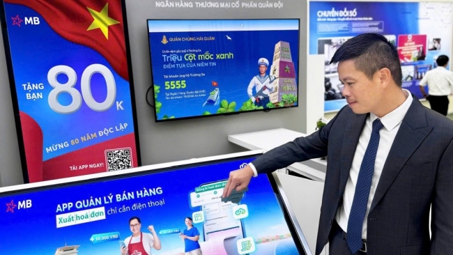 MB tham gia Triển lãm Thành tựu đất nước A80 – Khẳng định mục tiêu đồng hành phát triển cùng quốc gia