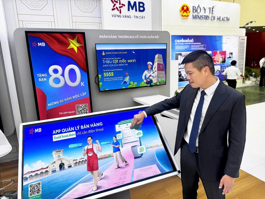 MB tham gia Triển lãm Thành tựu đất nước A80 – Khẳng định mục tiêu đồng hành phát triển cùng quốc gia