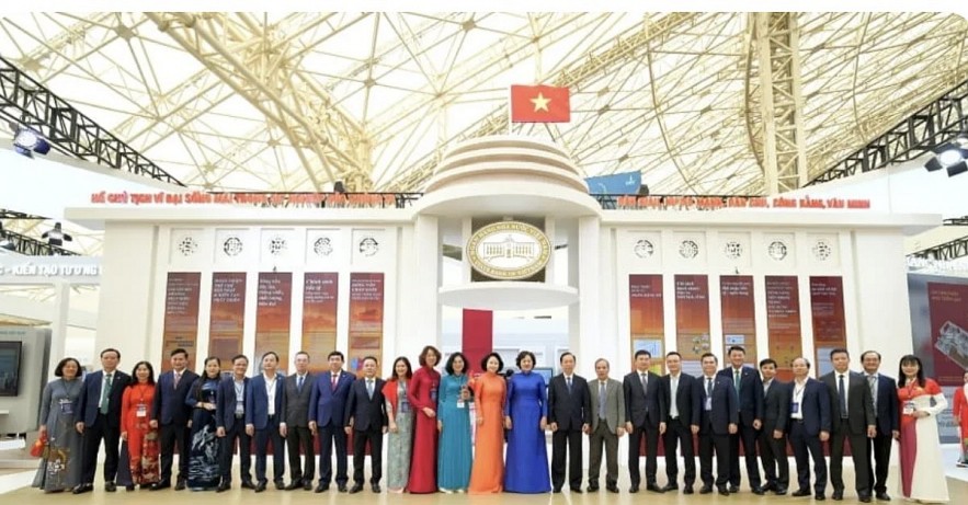 Vietcombank tham gia Triển lãm “80 năm hành trình Độc lập - Tự do - Hạnh phúc” với chủ đề “Kết nối công dân số, kiến tạo giá trị số”