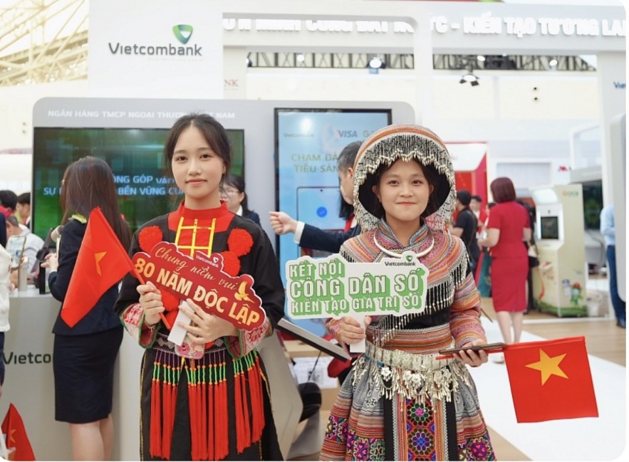Vietcombank tham gia Triển lãm “80 năm hành trình Độc lập - Tự do - Hạnh phúc” với chủ đề “Kết nối công dân số, kiến tạo giá trị số”
