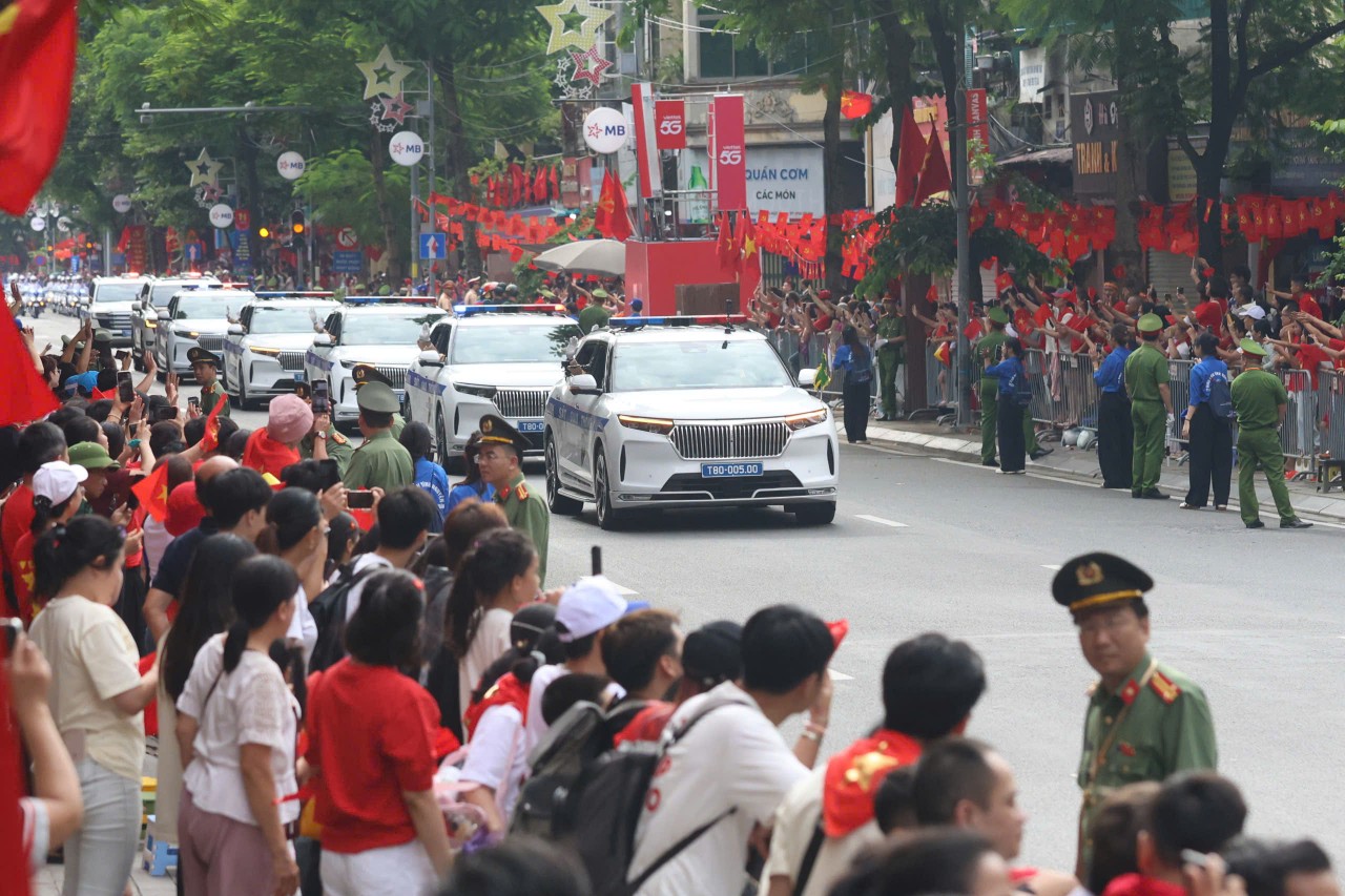 Tổng duyệt diễu binh, diễu hành A80 trong bầu không khí đẹp nao lòng