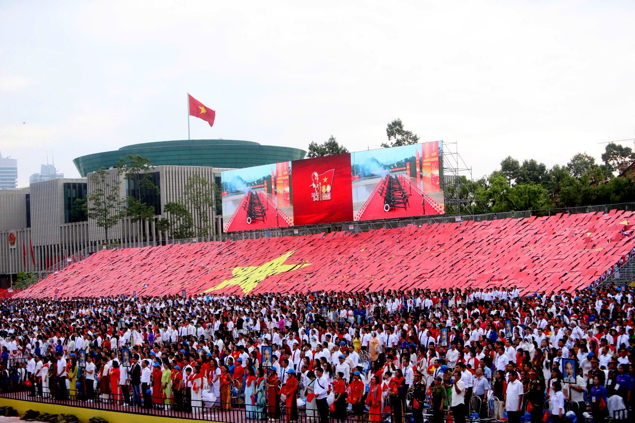Tổng duyệt diễu binh, diễu hành A80 trong bầu không khí đẹp nao lòng