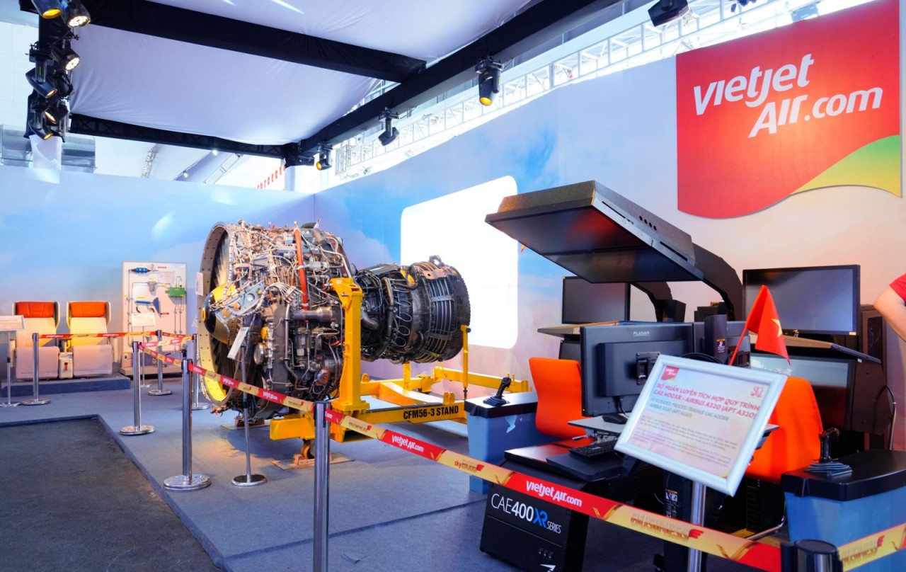 Vietjet với không gian trải nghiệm đặc biệt ấn tượng tại Triển lãm 80 năm Hành trình Độc lập - Tự do - Hạnh phúc