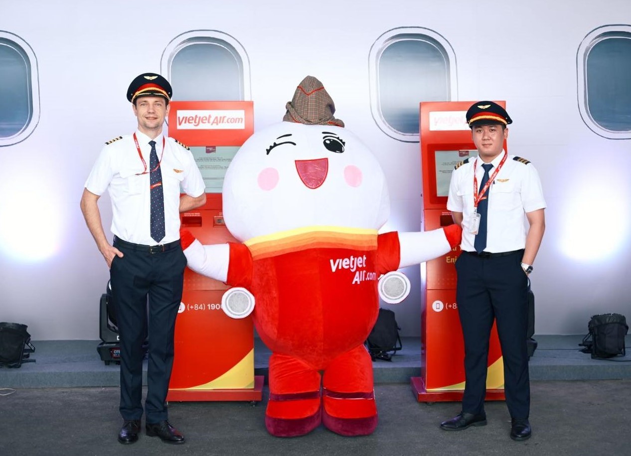 Vietjet với không gian trải nghiệm đặc biệt ấn tượng tại Triển lãm 80 năm Hành trình Độc lập - Tự do - Hạnh phúc