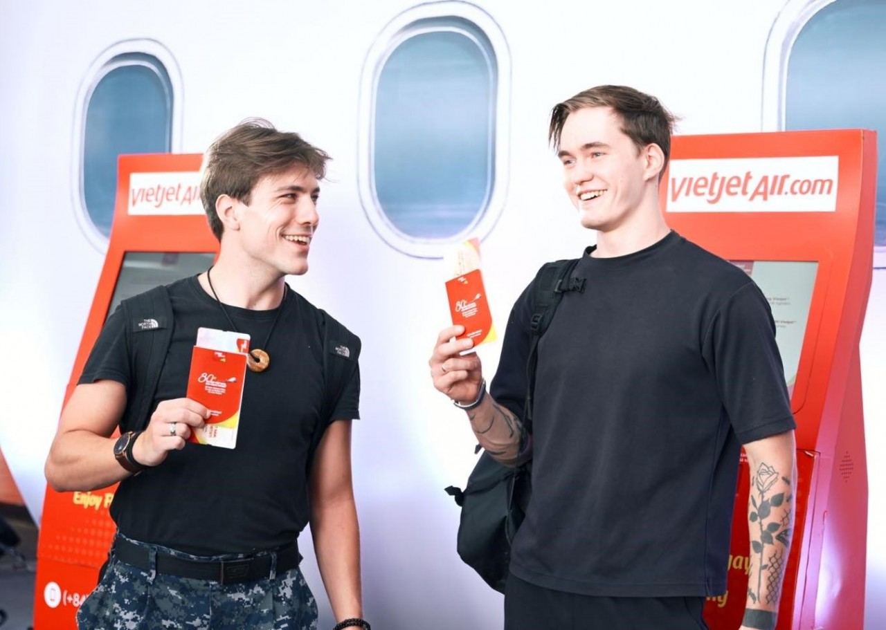 Vietjet với không gian trải nghiệm đặc biệt ấn tượng tại Triển lãm 80 năm Hành trình Độc lập - Tự do - Hạnh phúc
