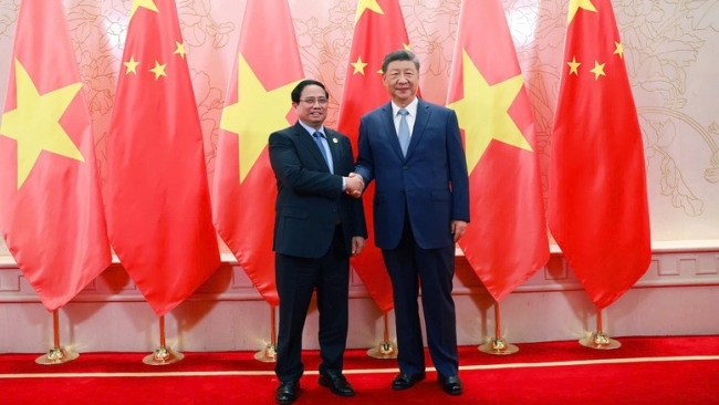 Thủ tướng Phạm Minh Chính hội kiến Tổng Bí thư, Chủ tịch nước Trung Quốc