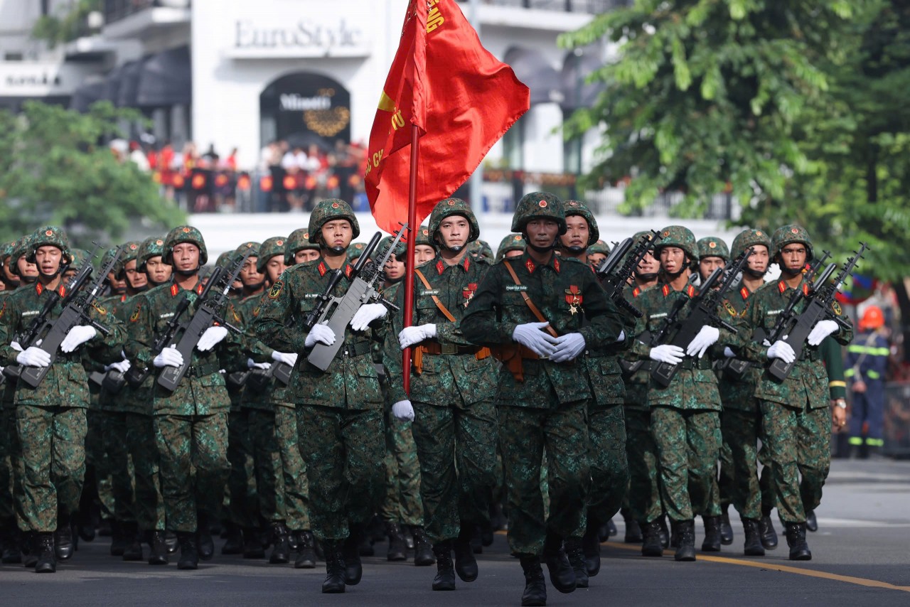 Những hình ảnh ấn tượng về diễu binh, diễu hành kỷ niệm 80 năm Quốc khánh 2/9 Những hình ảnh ấn tượng về diễu binh, diễu hành kỷ niệm 80 năm Quốc khánh 2/9