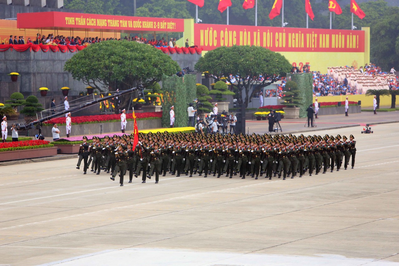 Những hình ảnh ấn tượng về diễu binh, diễu hành kỷ niệm 80 năm Quốc khánh 2/9