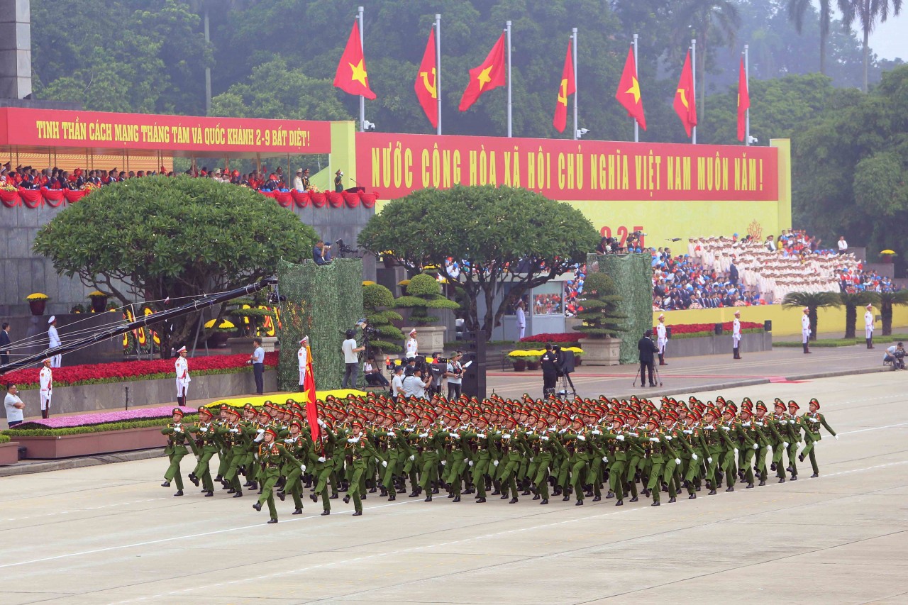 Những hình ảnh ấn tượng về diễu binh, diễu hành kỷ niệm 80 năm Quốc khánh 2/9