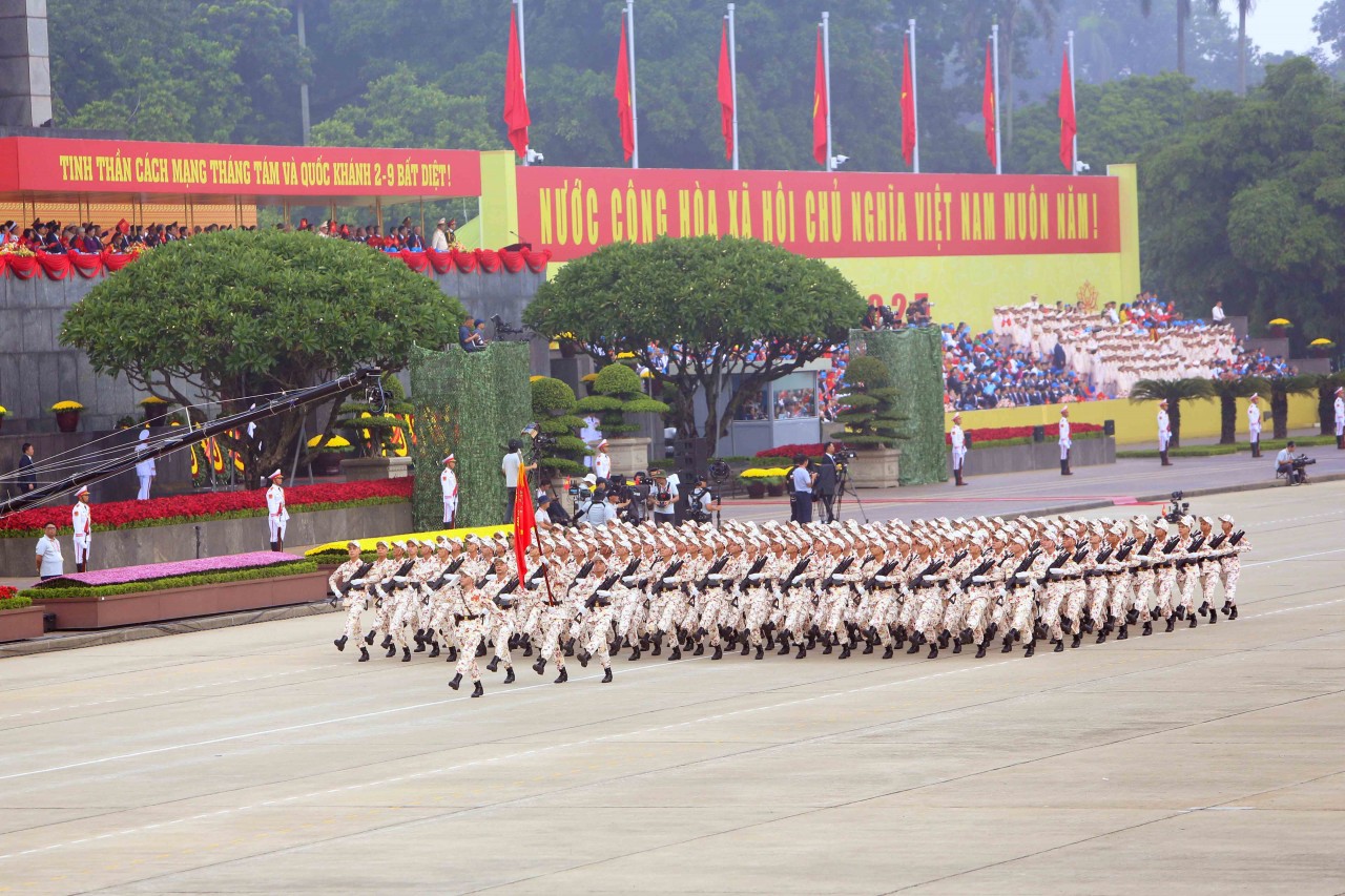 Những hình ảnh ấn tượng về diễu binh, diễu hành kỷ niệm 80 năm Quốc khánh 2/9