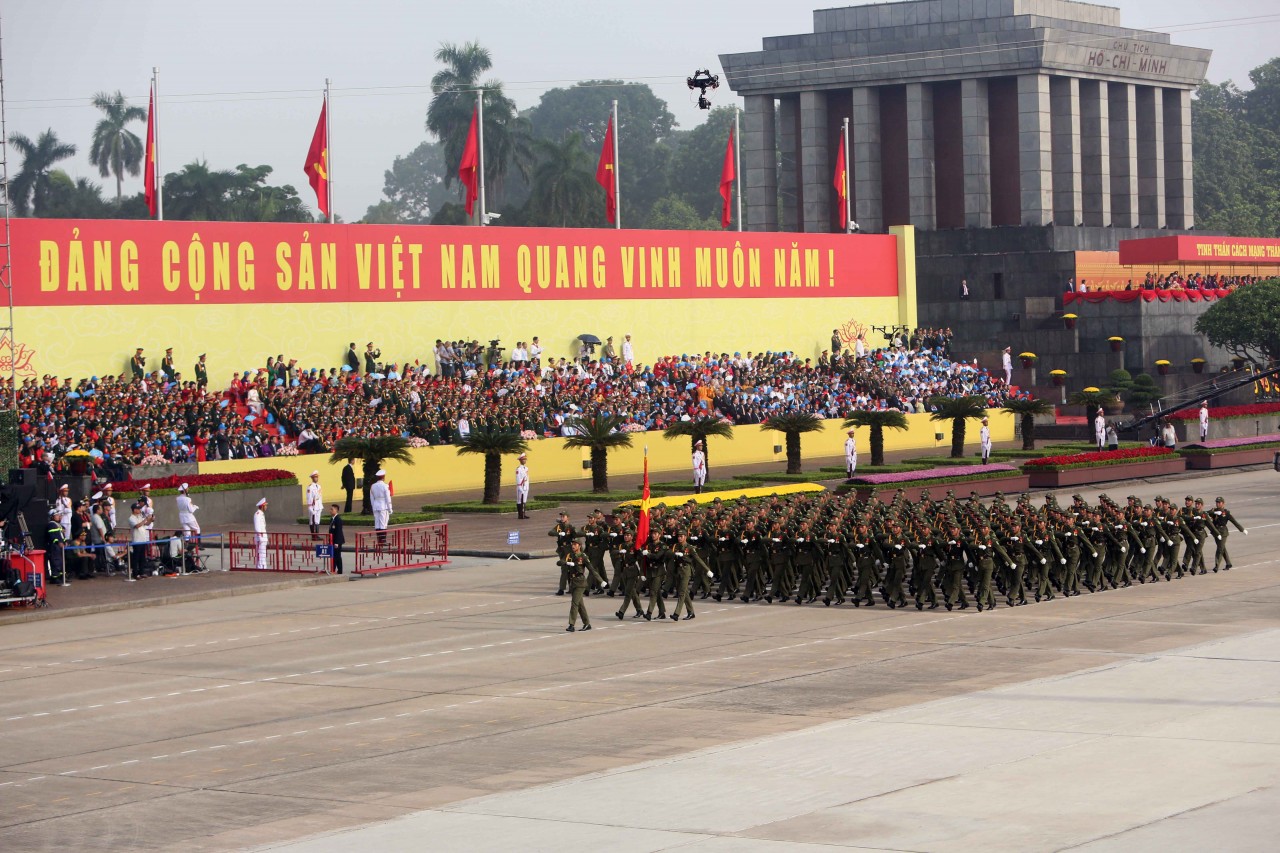 Những hình ảnh ấn tượng về diễu binh, diễu hành kỷ niệm 80 năm Quốc khánh 2/9