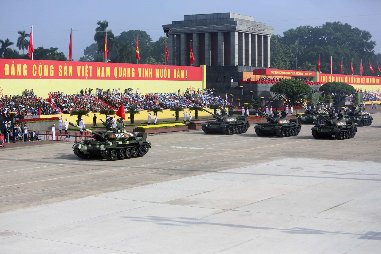 Những hình ảnh ấn tượng về diễu binh, diễu hành kỷ niệm 80 năm Quốc khánh 2/9