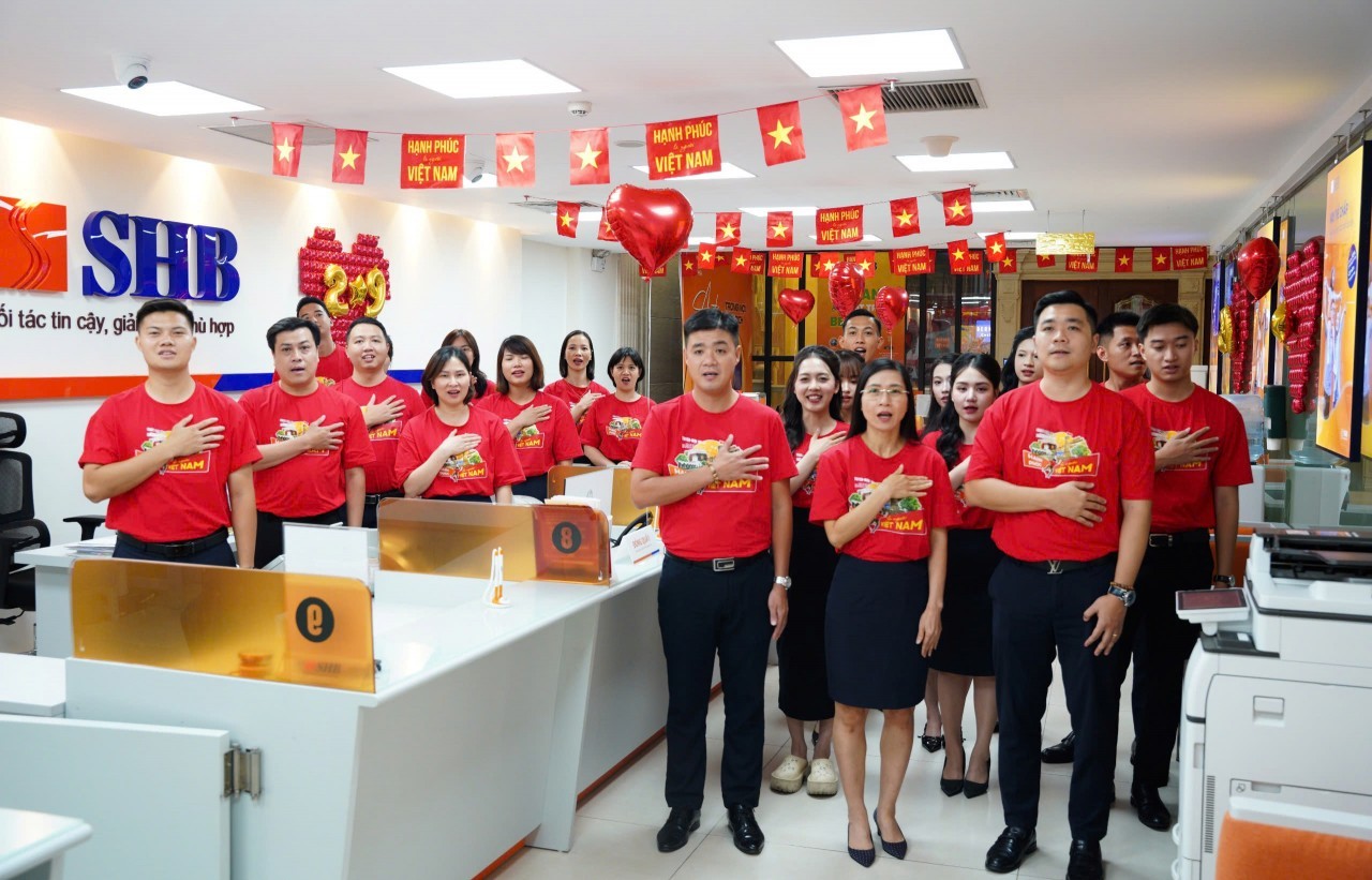 SHB hòa nhịp cùng Tổ quốc: Quốc ca vang vọng kỷ niệm 80 năm độc lập