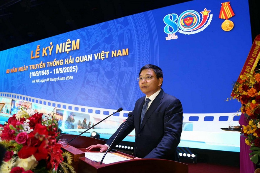 Bộ trưởng Bộ Tài chính Nguyễn Văn Thắng: Xây dựng lực lượng Hải quan Việt Nam tinh nhuệ, hiện đại