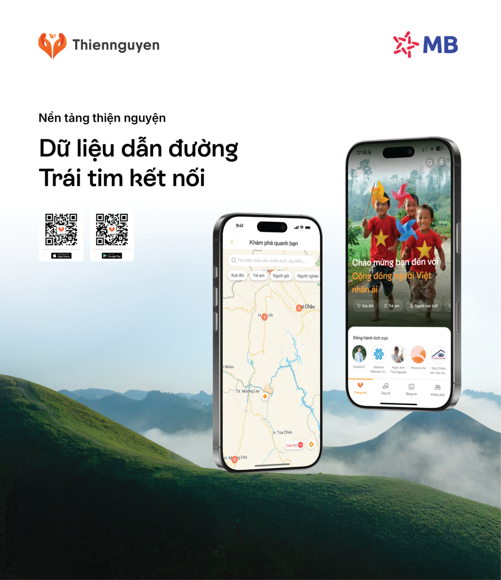 MB lan tỏa giá trị nhân văn qua mạng xã hội thiện nguyện đầu tiên của Việt Nam