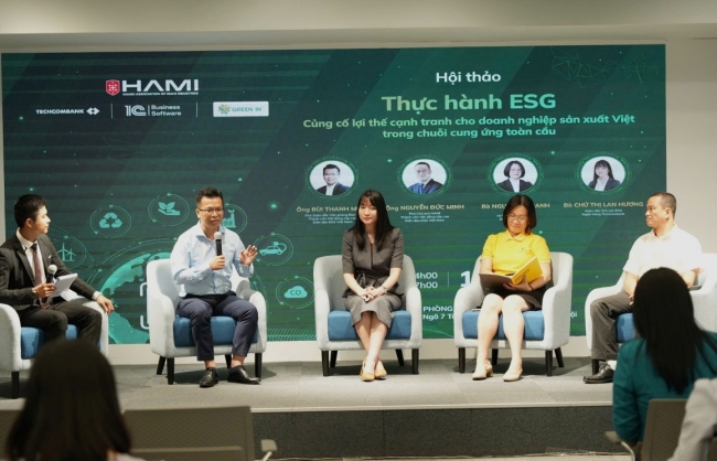 Thực thi ESG tăng lợi thế cạnh tranh ở nhóm doanh nghiệp sản xuất