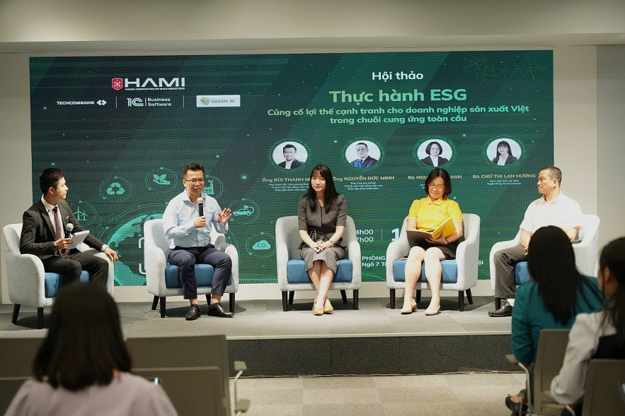 Thực thi ESG tăng lợi thế cạnh tranh ở nhóm doanh nghiệp sản xuất