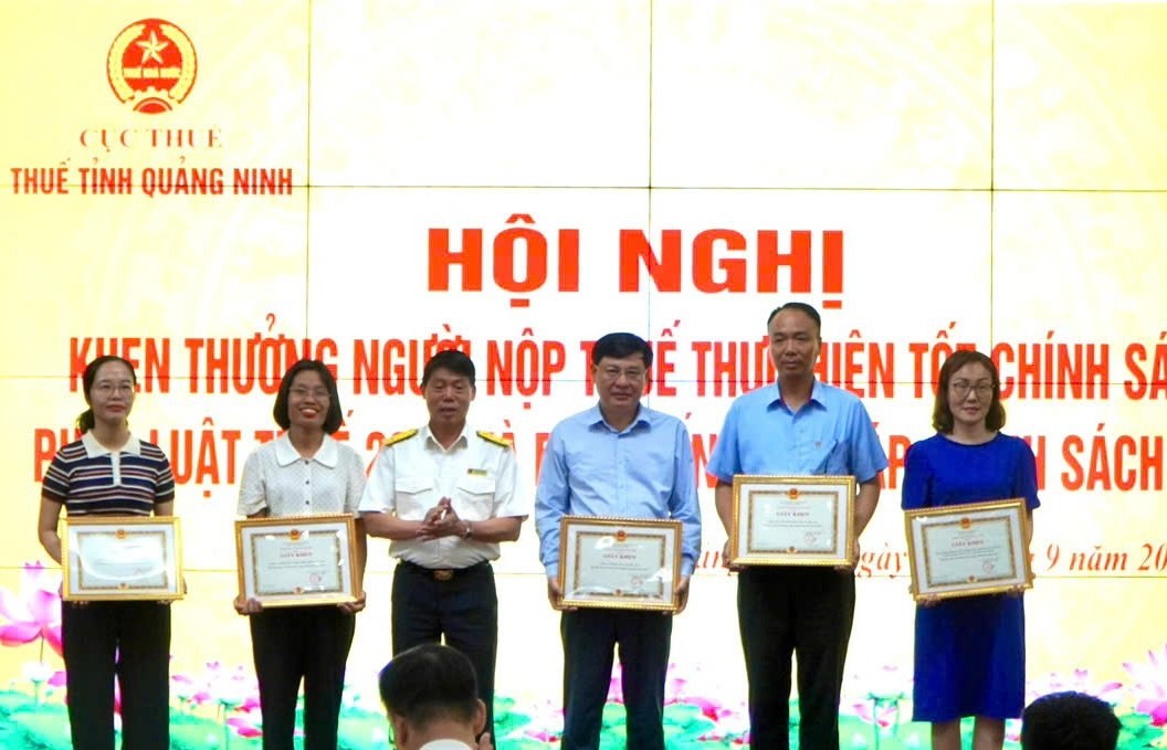 Quảng Ninh: Tuyên dương người nộp thuế tiêu biểu năm 2024