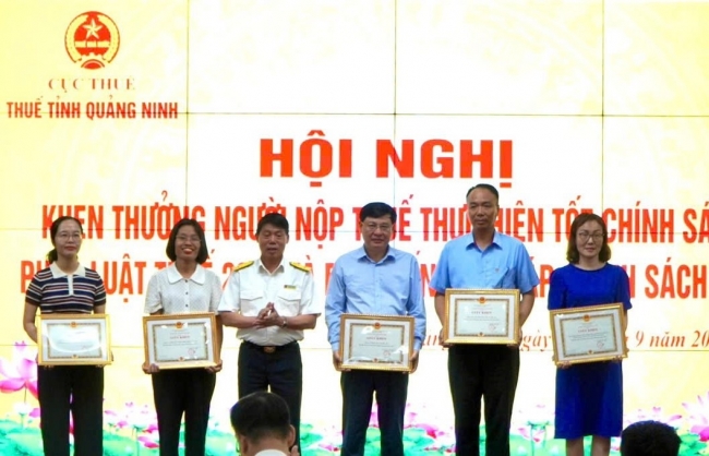 Quảng Ninh: Tuyên dương người nộp thuế tiêu biểu năm 2024