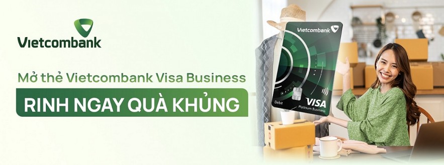 Doanh nghiệp dễ dàng quản lý chi tiêu, khấu trừ thuế với thẻ Vietcombank Visa Business