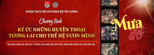 Hơn 400 đoàn viên thanh niên Bộ Tài chính tham gia sinh hoạt chính trị qua phim Mưa đỏ