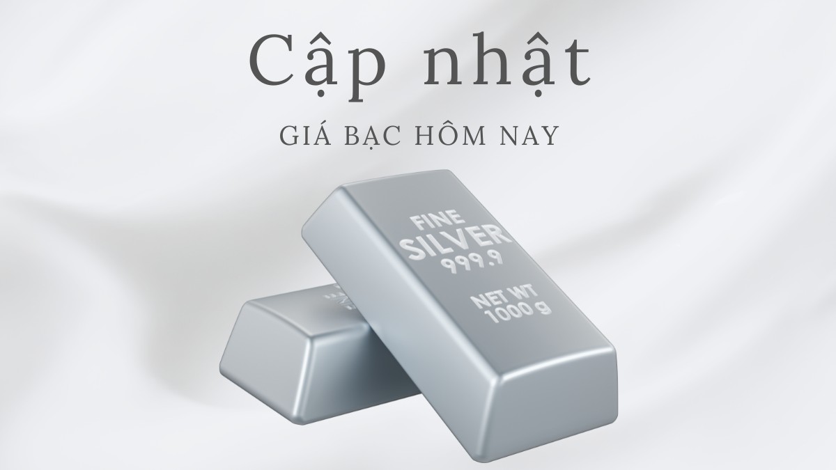 Ngày 13/9: Giá bạc trong nước và thế giới đồng loạt tăng bứt phá