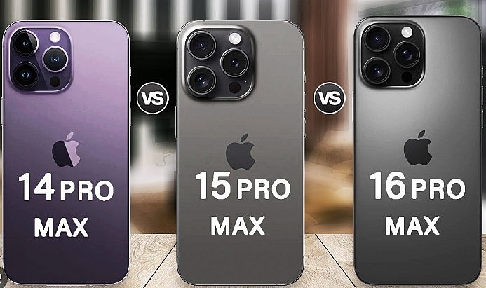 Giá các dòng máy iPhone 14, 15, 16 Pro Max rẻ kỷ lục kể từ khi ra mắt