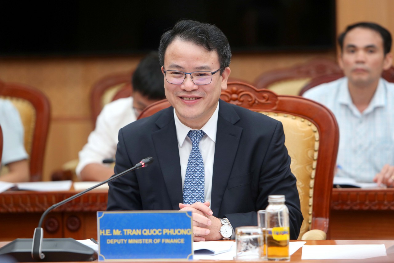 Thứ trưởng Trần Quốc Phương tiếp Phó Chủ tịch Quỹ Tiền tệ Quốc tế